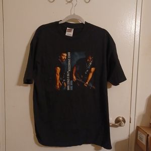 Bruce Speingstein Mens a later apparel and antiwar t-shirt